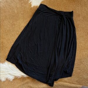 Prana Asymmetrical Black Skirt